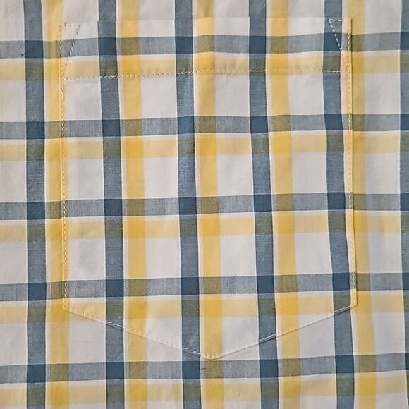 J. Crew Men's Slim Untucked Performance Casual Plaid Work Long Sleeve Shirt L - Picture 6 of 10